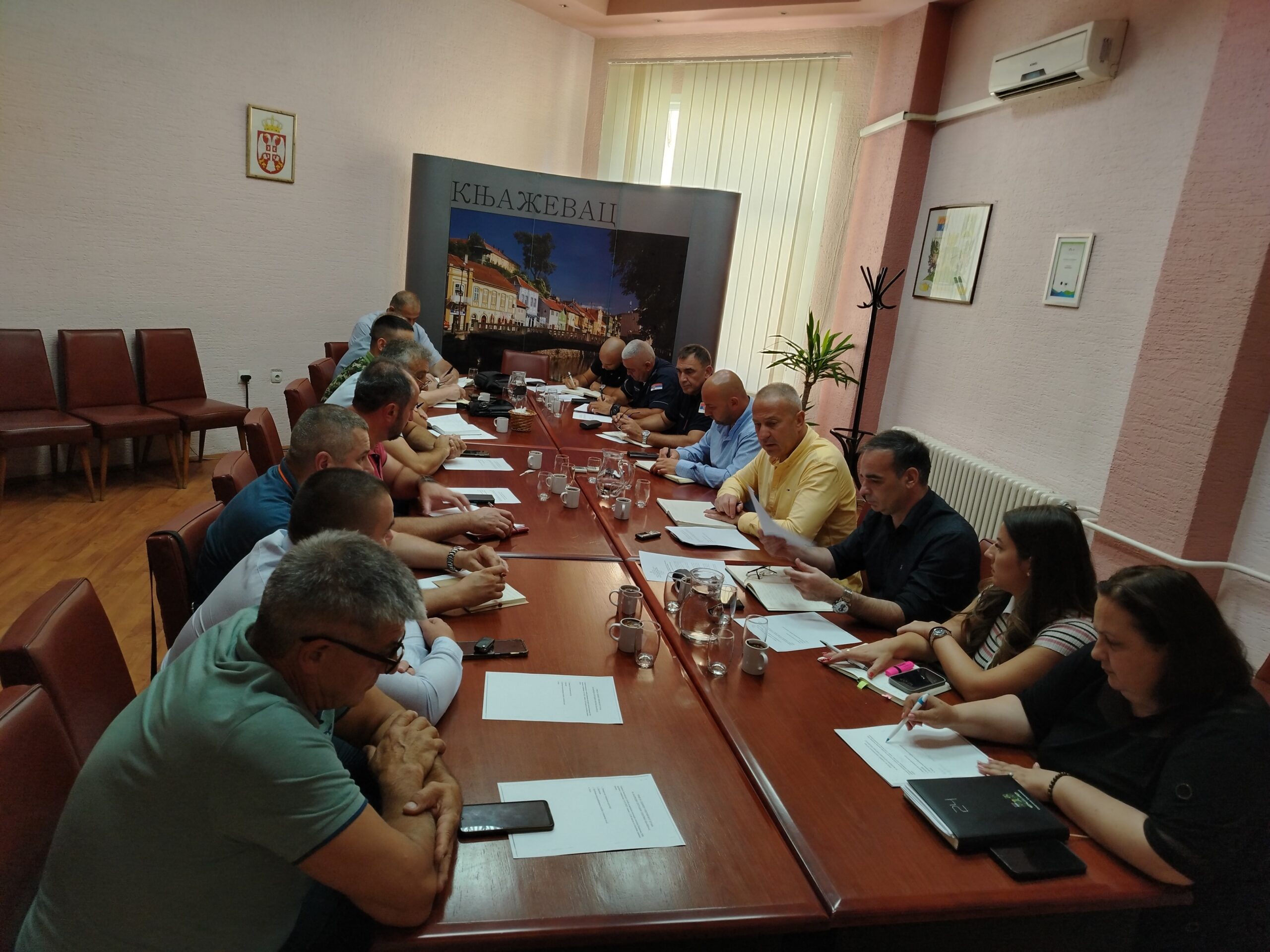 Одржана редовна седница Општинског штаба за ванредне ситуације у Књажевцу